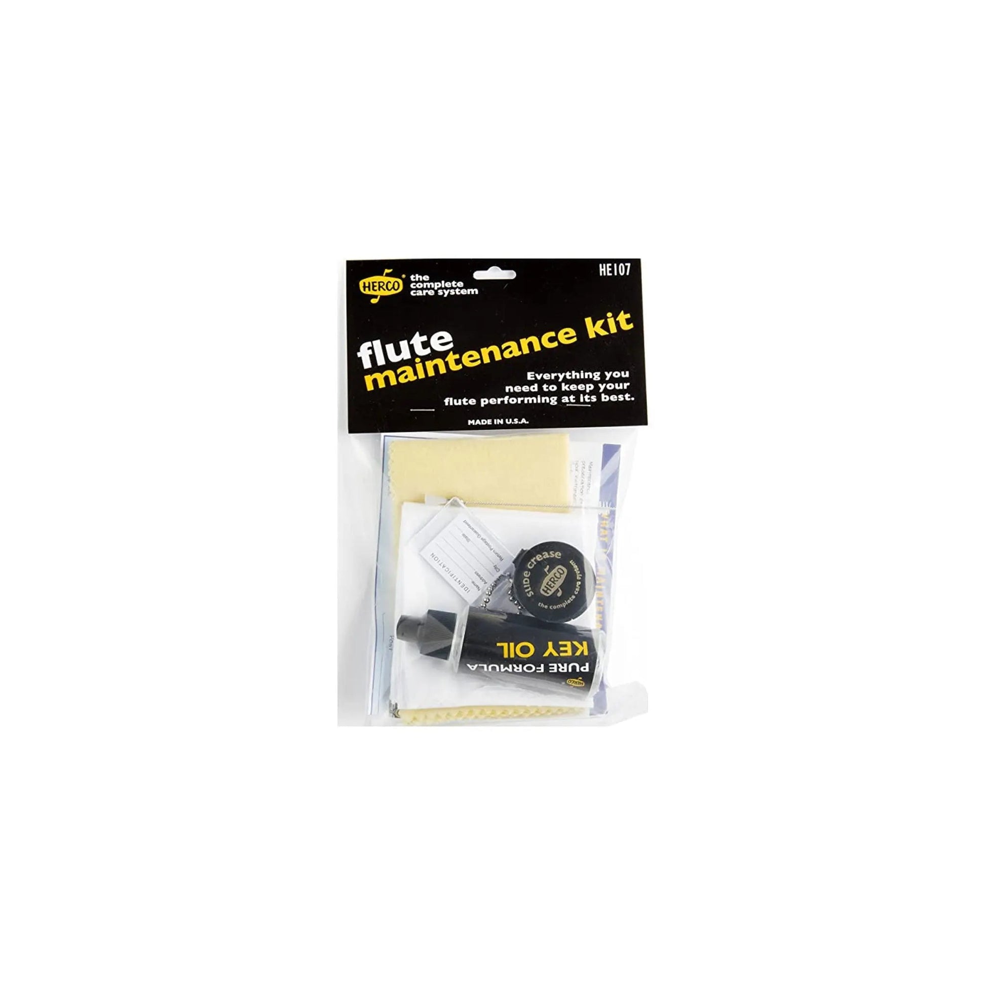 Dunlop Herco HE107 Flute Maintenance Kit Dunlop