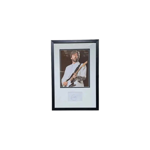 Eric Clapton Portrait Signed by Eric Clapton vendor-unknown