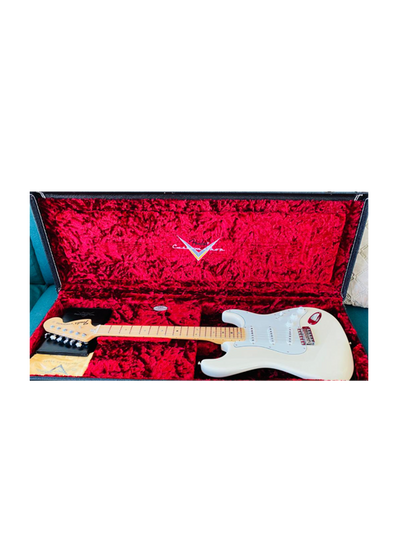 Fender - Custom Shop Masterbuilt  (Todd Krause) Robin Trower Strat Olympic White Art of Guitar