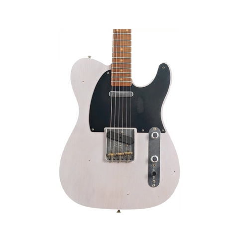 Fender - Custom Shop Masterdesigned 1953 Telecaster Journeyman Relic White Blonde (Paul Waller) Art of Guitar