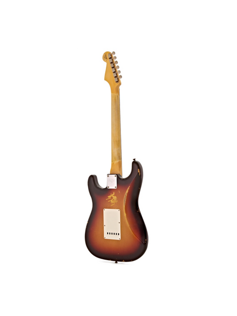 Fender - Custom Shop Relic Stratocaster 1960 Chocolate 3-Tone Sunburst Art of Guitar