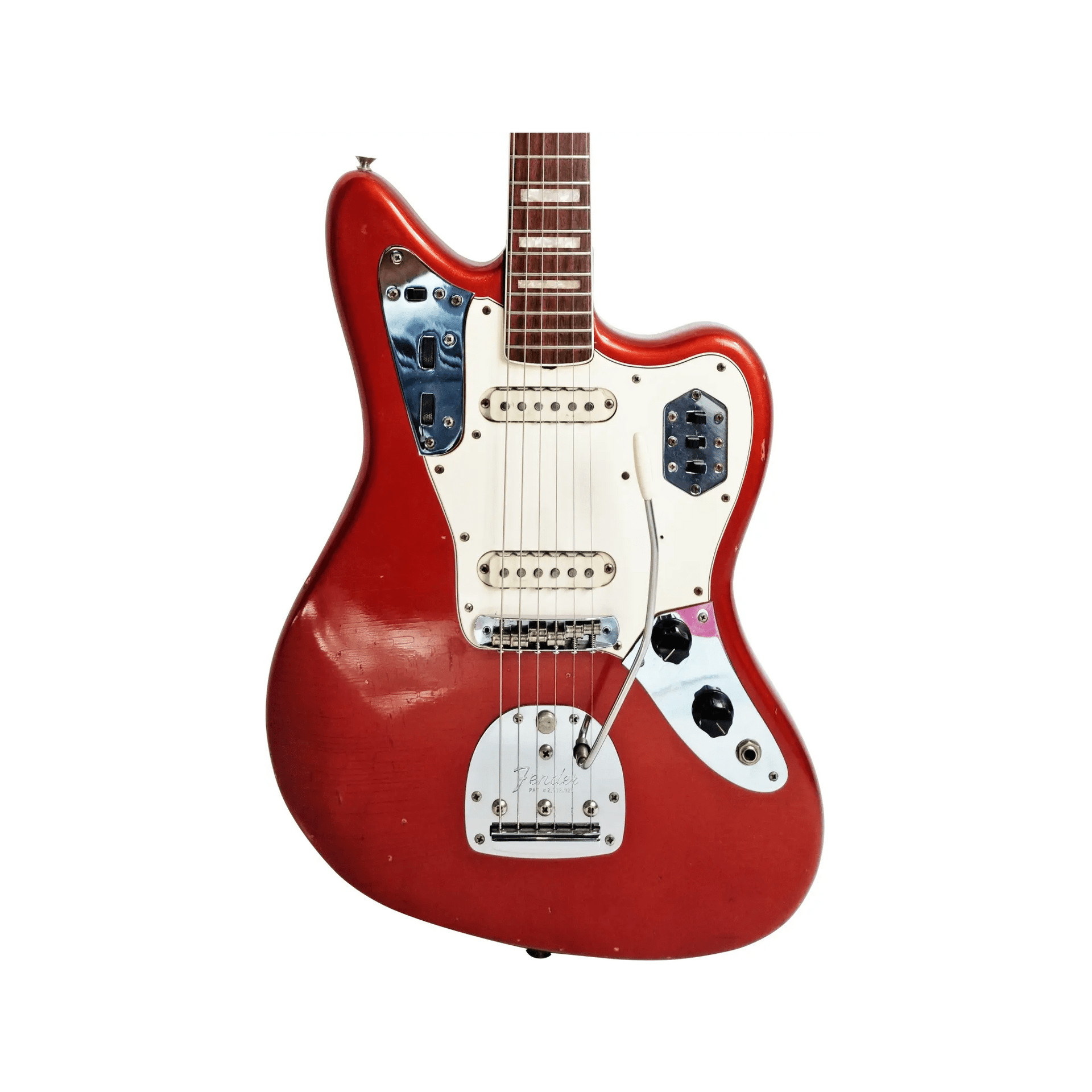 Fender Jaguar Candy Red [1968] Electric Guitar - Art of Guitar