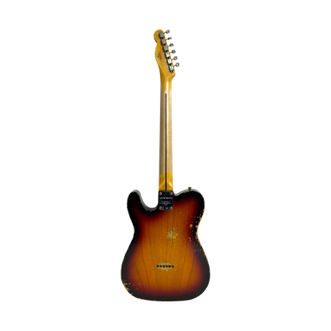 Fender - Telecaster Thinline Relic Choc. 3-Color Sunburst Limited Edition P90 THOMSUN