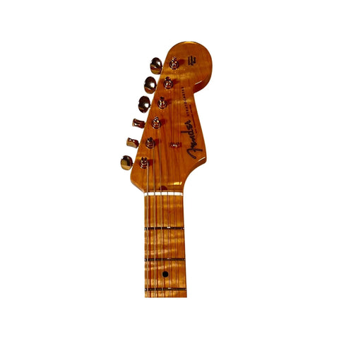Fender 55 Strat Masterbuilt White Blonde Lush Closet Classic Paul Waller White Blonde Art of Guitar