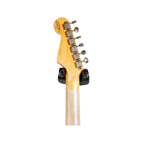 Fender Custom Shop 1961 Stratocaster Heavy Relic Black over Desert Sand Art of Guitar