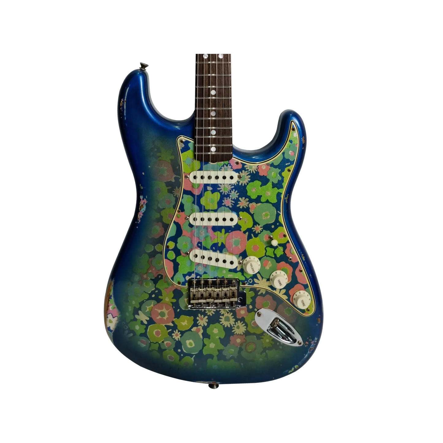 Fender Custom Shop Namm Ltd 69 Blue Flower Strat Relic Art of Guitar