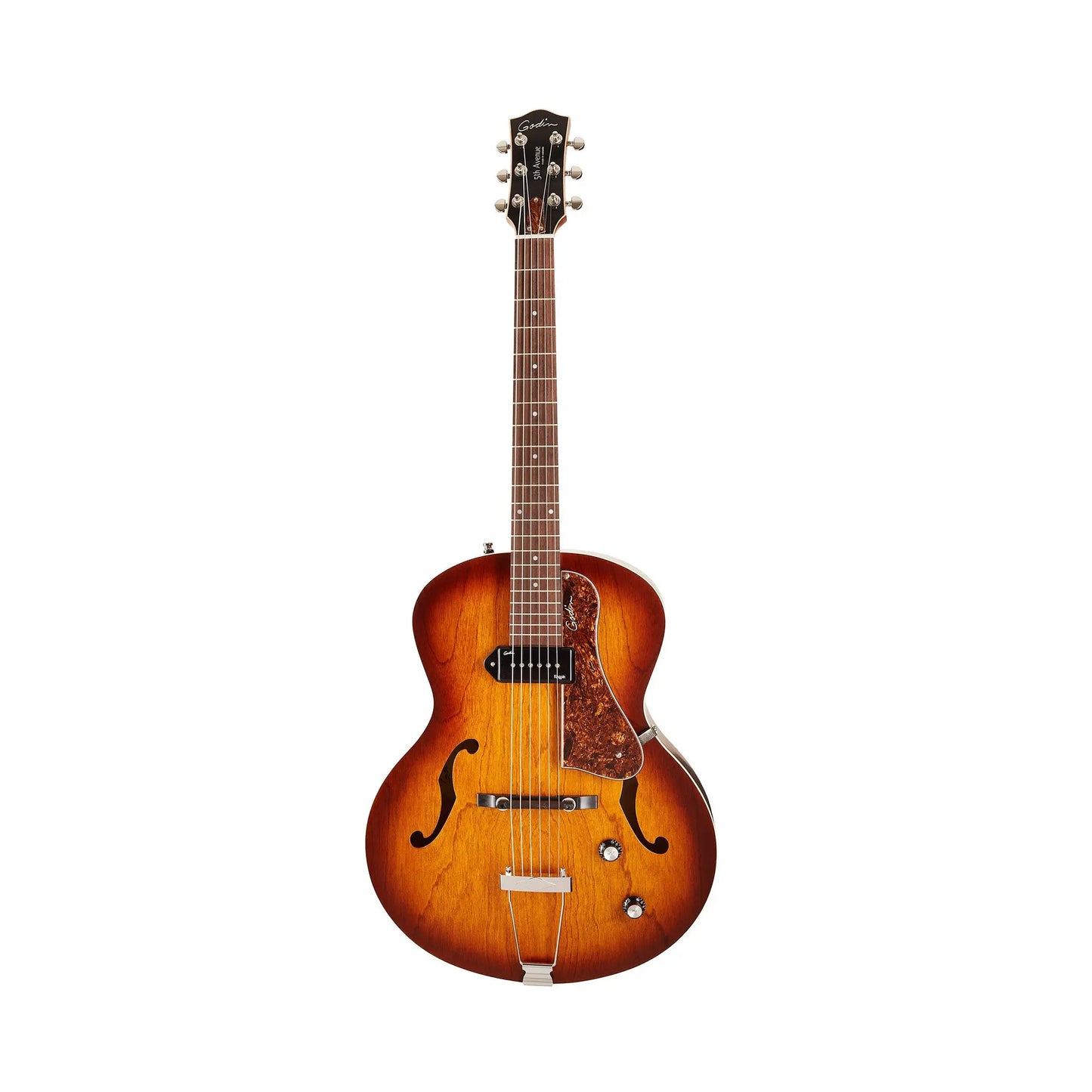 GODIN 5th Avenue Kingpin P90 Cognac Burst Godin