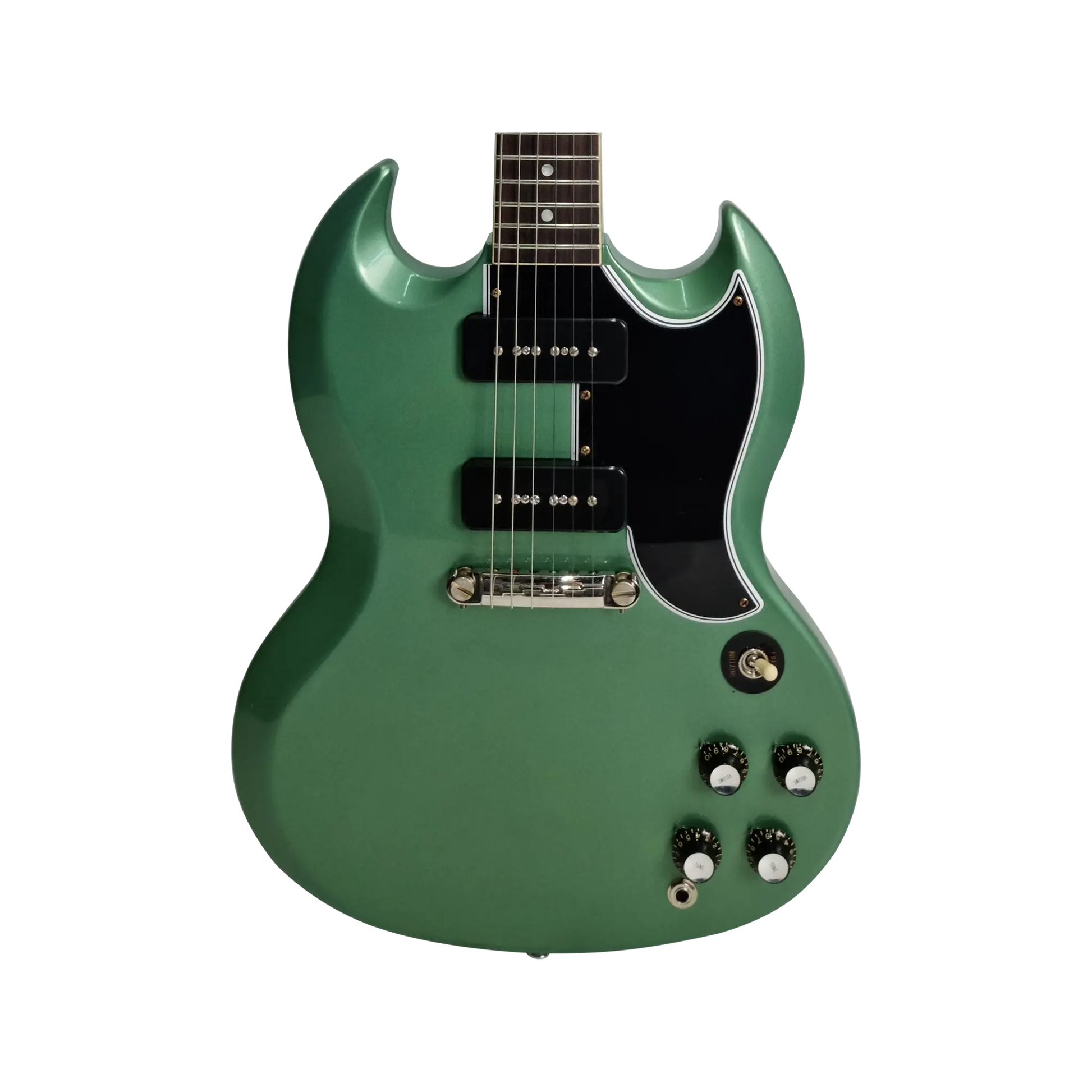 Gibson - Custom M2M 63 SG Special Reissue Lightning Bar Inverness Green VOS Art of Guitar