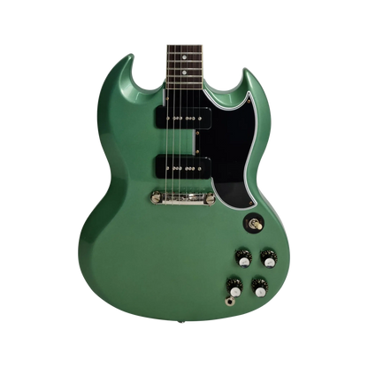 Gibson - Custom M2M 63 SG Special Reissue Lightning Bar Inverness Green VOS Art of Guitar