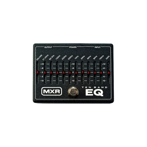 ギター MXR M108S TEN BAND EQ MXR-M108S-Ten-Band-EQ-Pedal-