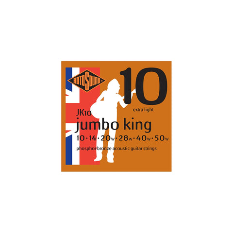 Rotosound Jumbo King 10 String Acoustic Extra Light Rotosound
