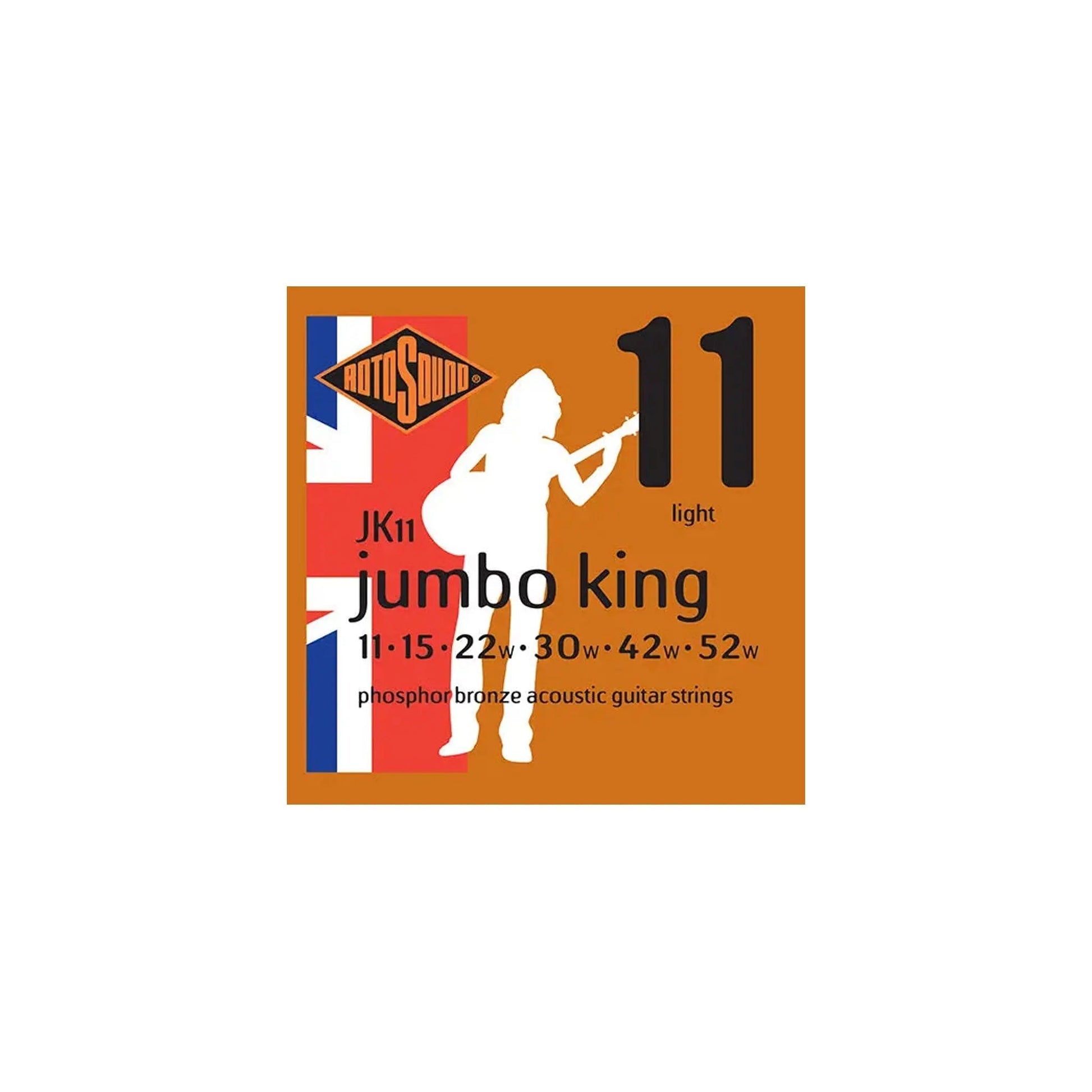 Rotosound Jumbo King Acoustic Light  11-52 Rotosound