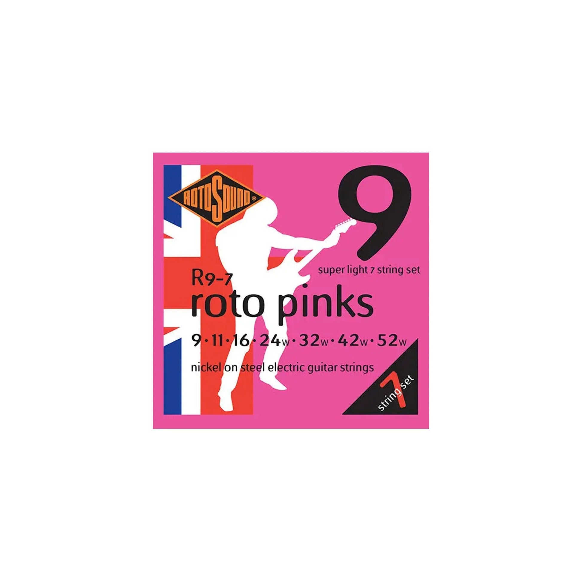 Rotosound Roto Pinks 7 String  9-52 Rotosound