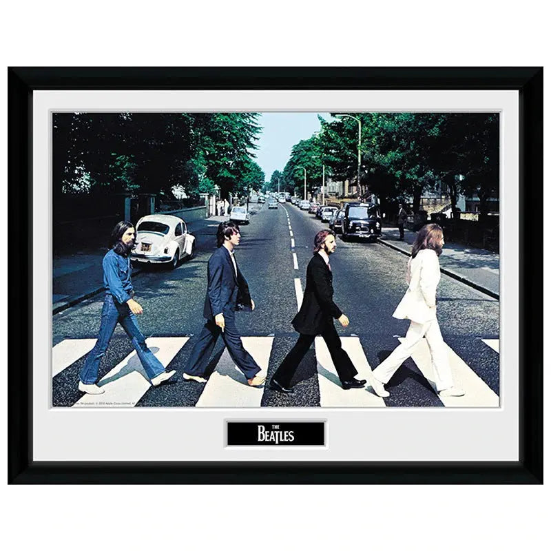 The Beatles  Framed Poster "Abbey Road" CAVO